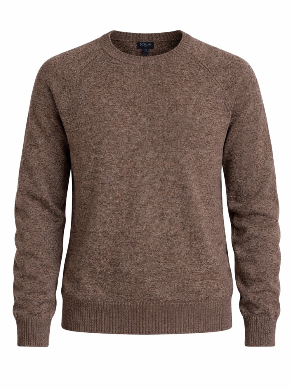 J Crew Factory wool blend brown crewneck sweater, XXL